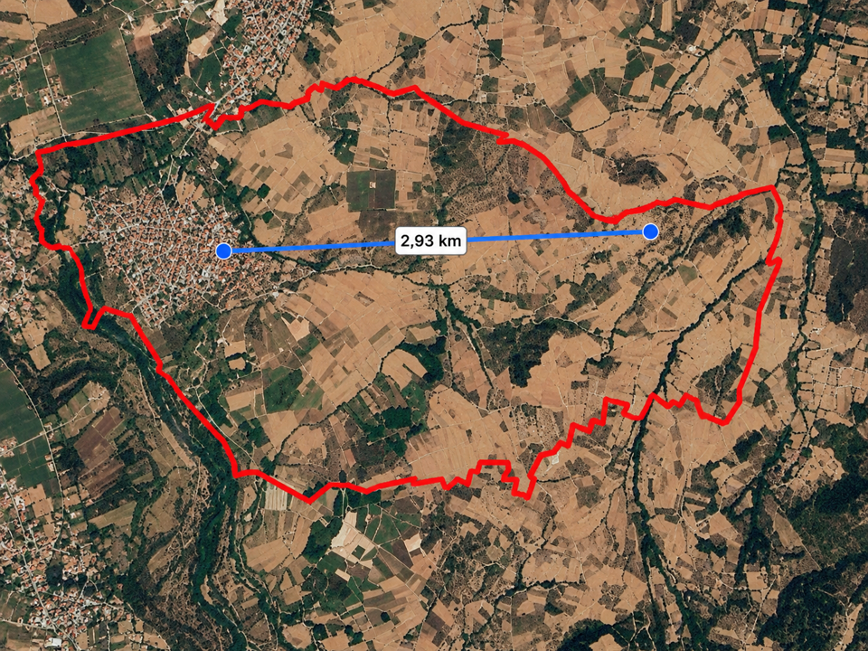 KEPSUT MAHMUDİYE’DE 5\.100 m² \| SATILIK TARLA — 2